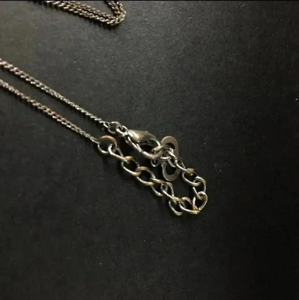 Christian Dior Trotter 2 Blue and Silver Necklace - Picture 4 of 7